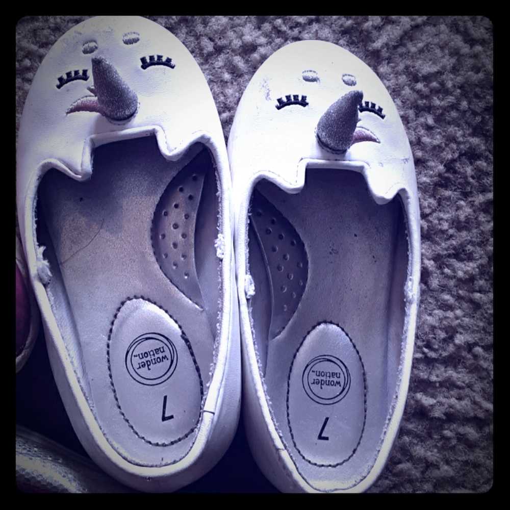 Size 7 Toddler Unicorn Shoes